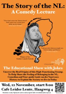 The Story of the NL: A comedy Lecture